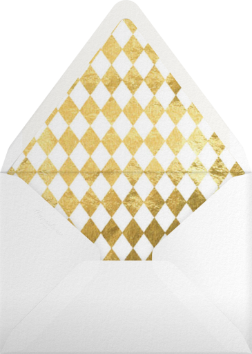 Wineglass Foil - Paperless Post Envelope