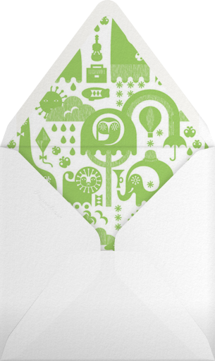 Circus Elephants - Jonathan Adler Envelope