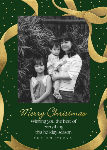 Wrapped with Love - Holiday Card by Paperless Post