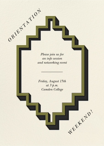 Polygon - Networking Event Invitation by Paperless Post