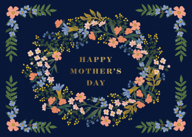 Mother’s Day Botanical Wreath by Rifle Paper Co.