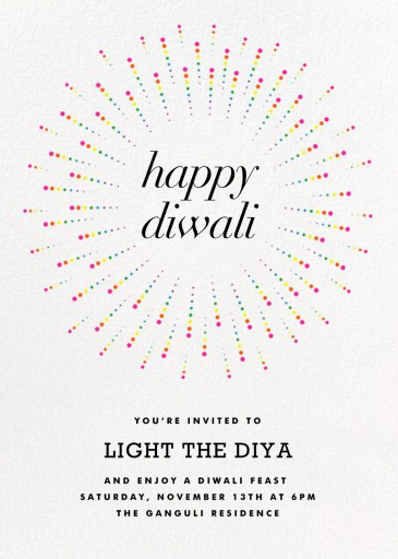 Burst Forth - 4th of July Card by Paperless Post