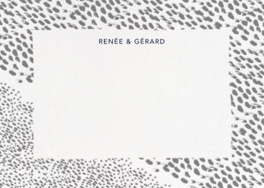 Panthera (Horizontal) - Stationery by Linda and Harriett