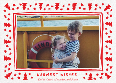 Forest Eve (Photo) - Christmas Card by Linda and Harriett