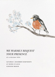 English Robin (Invitation) by Paperless Post