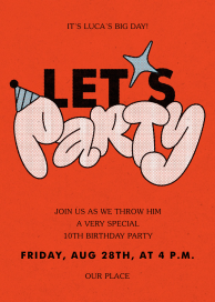 Party Bubble by Paperless Post