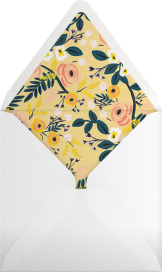 September Violets (Photo) - Rifle Paper Co. Envelope