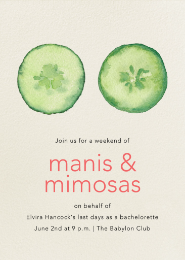 Spa Day - Get-Together Invitation by Paperless Post