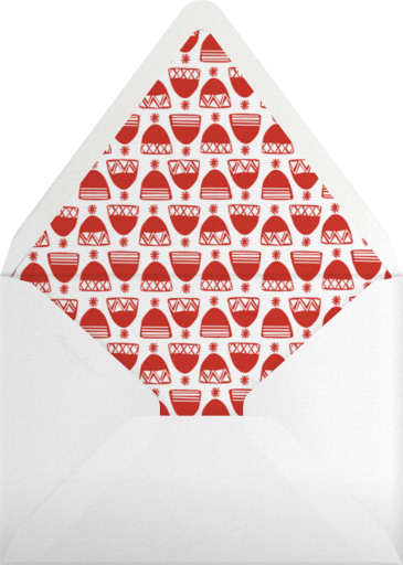 Winter Hats - Linda and Harriett Envelope