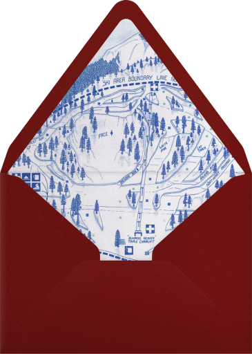 Lift Pass - Paperless Post Envelope