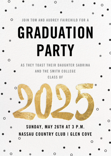 Person of the Year - Graduation Party Invitation by Paperless Post