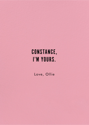 You’re a Snack - Love and Romance Card by Party Mountain - Back