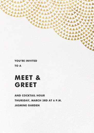 Savoy (Square) - Networking Event Invitation by Paperless Post