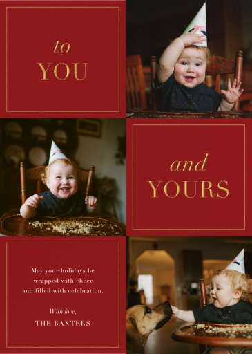 Draughtboard - Holiday Card by Paperless Post