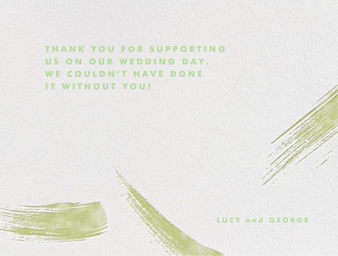Gesture I (Thank You) - Stationery by Paperless Post