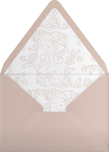 Embossed Vines - Paperless Post Envelope