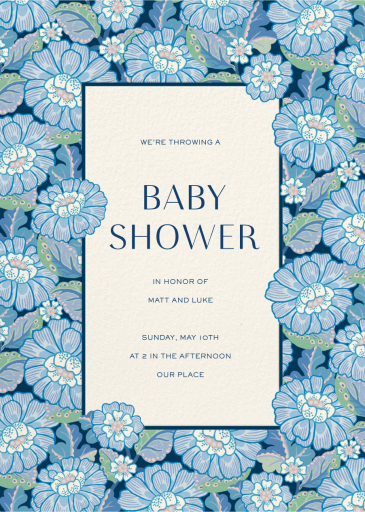 Camellia Bloom - Baby Shower Invitation by Liberty