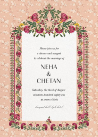 Ipsa - Indian Wedding Invitation by Anita Dongre