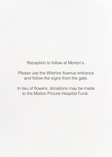 Idylle (Double Sided Photo) by Paperless Post - Back