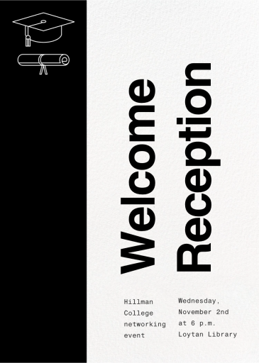 Graduation Colophon by Paperless Post