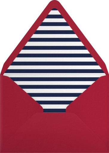 Red White And Blue - Paperless Post Envelope