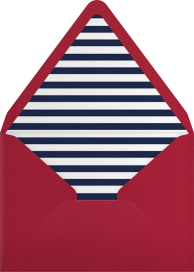 Red White And Blue - Paperless Post Envelope