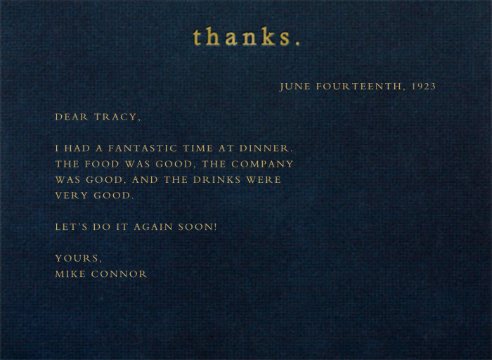 Thanks - Stationery by Paperless Post