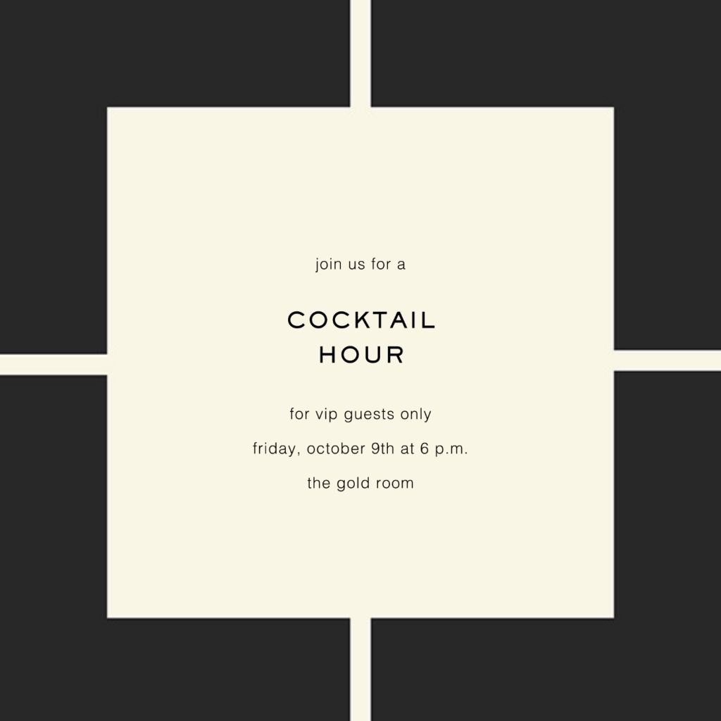 Deco vip event invitation send online instantly rsvp tracking