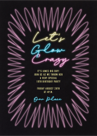 Let's Glow by Paperless Post