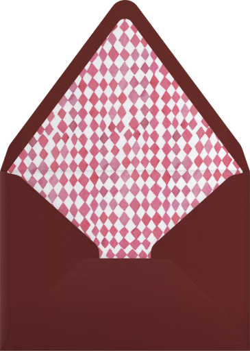 Fancy Frame (Single-Sided) - Happy Menocal Envelope