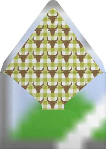 Annie Oakley - Paperless Post Envelope