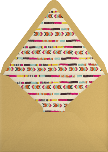 Party Stripes - Coral & Tusk Envelope