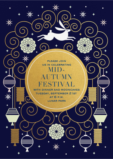 Golden Autumn - Invitation by Paperless Post