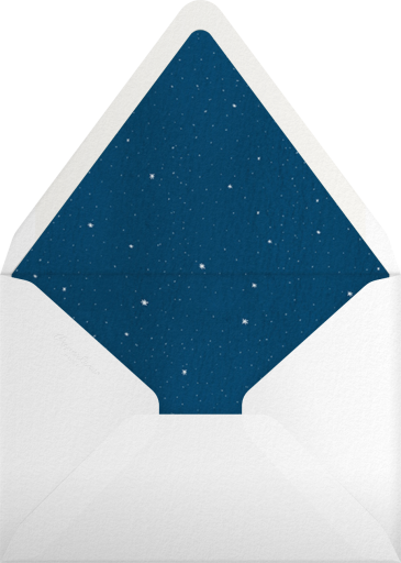 Stars And Constellations - Tall - Paperless Post Envelope