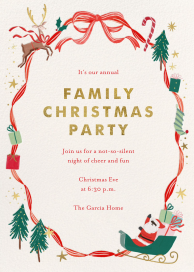Holiday Lane - Holiday Party Invitation by Meri Meri