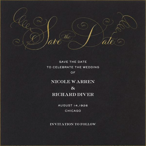 Save The Date by Bernard Maisner