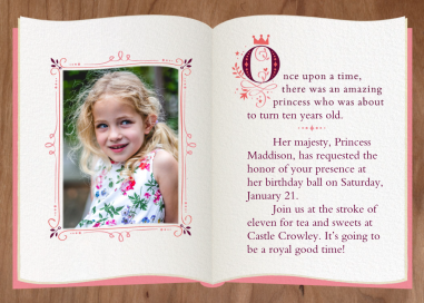 Fairy Tale Fete - Birthday Invitation by Cheree Berry Paper & Design