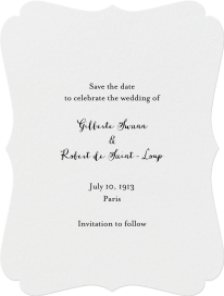 Alcazar (Save The Date) by Crane & Co.