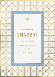 Gold Grid - Religious Invitation by Paperless Post