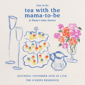 Bubbles and Treats - Baby Shower Invitation by Phthalo Ruth