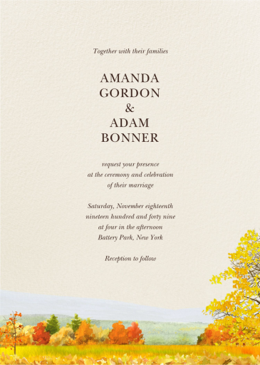 Buckhannon - Wedding Invitation by Felix Doolittle