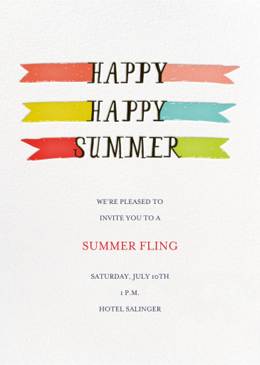 Another Ice Cream Sandwich, Please - Summer Party Invitation by Mr. Boddington's Studio