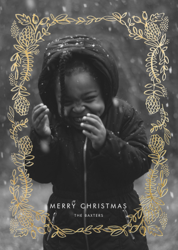 Botanical Lace (Photo) - Holiday Card by Rifle Paper Co.