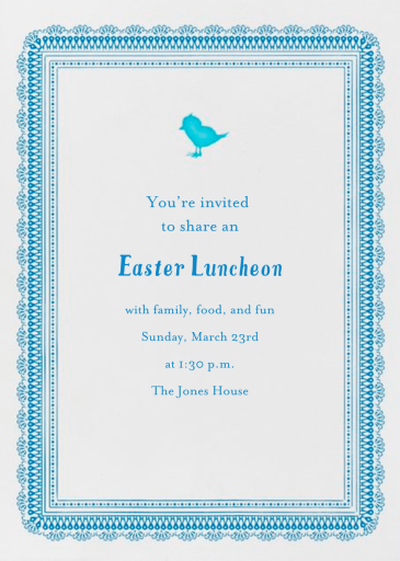 Chick Chick Chickie - Invitation by Mr. Boddington's Studio