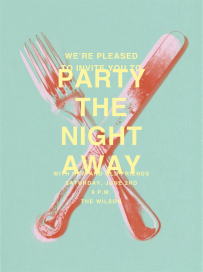 Seated Dinner in the Seventies - Party Invitation by Paperless Post