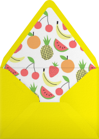 Fruit Bunting - Meri Meri Envelope