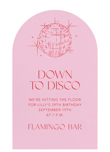 Disco Gleam - Birthday Invitation by Paperless Post