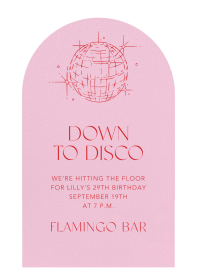 Disco Gleam - Birthday Invitation by Paperless Post