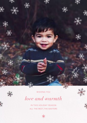 Snowdrift - Christmas Card by Paperless Post