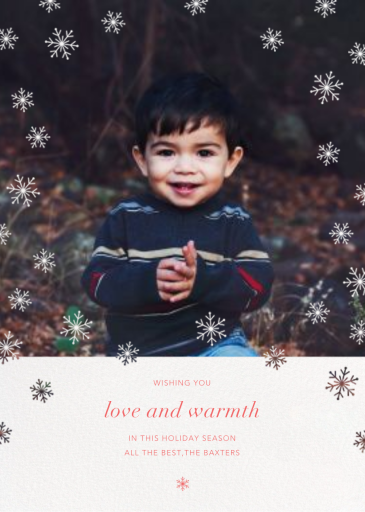 Snowdrift - Christmas Card by Paperless Post